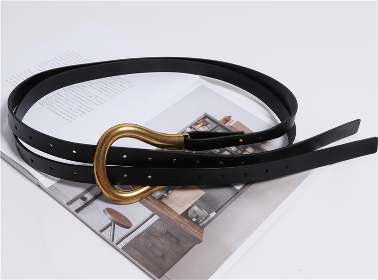 High-Quality Genuine Leather Women's Belt