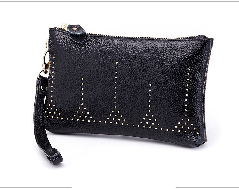 Genuine Leather Women's Clutch