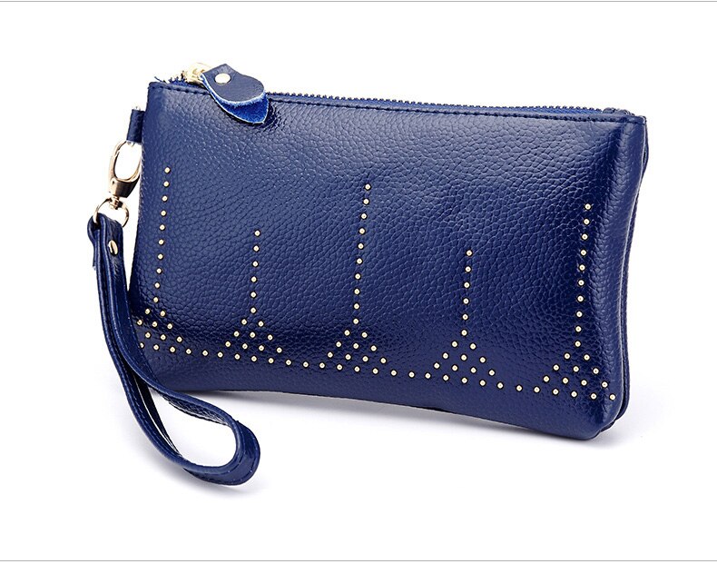 Genuine Leather Women's Clutch