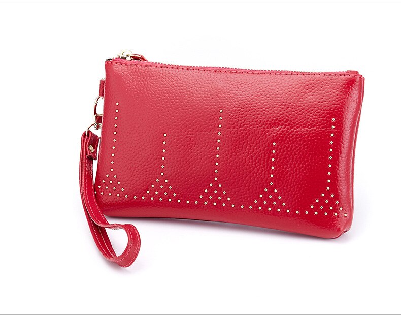 Genuine Leather Women's Clutch