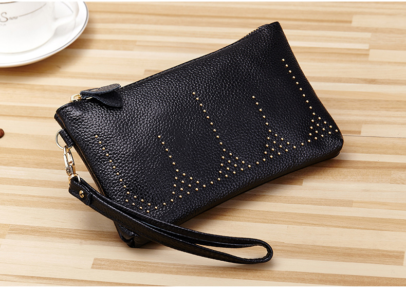 Genuine Leather Women's Clutch