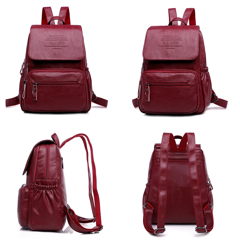 Women's Leather Backpack