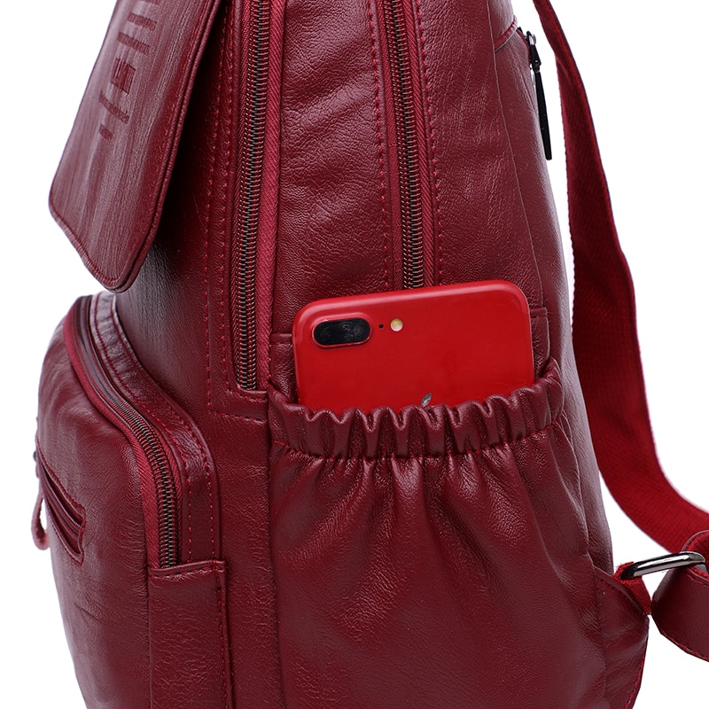 Women's Leather Backpack