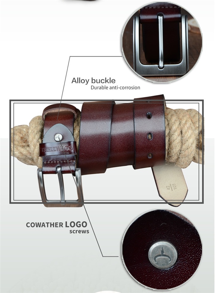 Men's Genuine Leather Belt