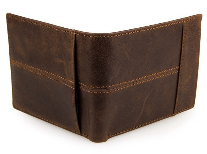 Men's Genuine Leather Short Wallet