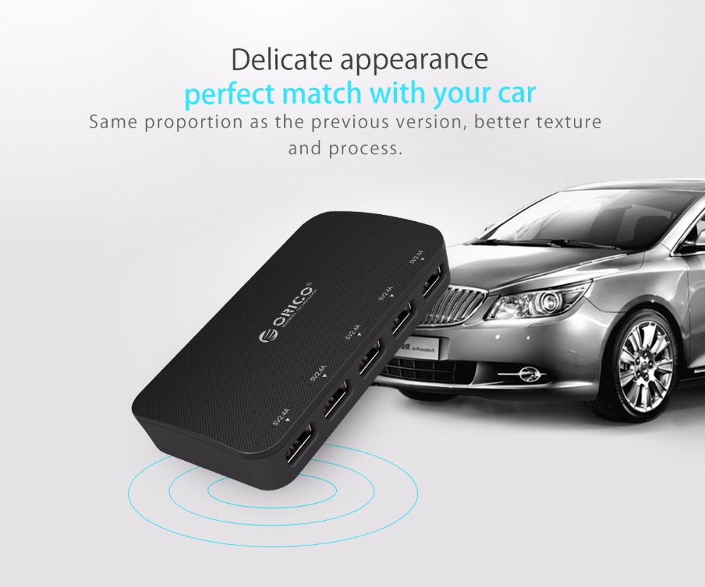 5 USB Ports Car Charger
