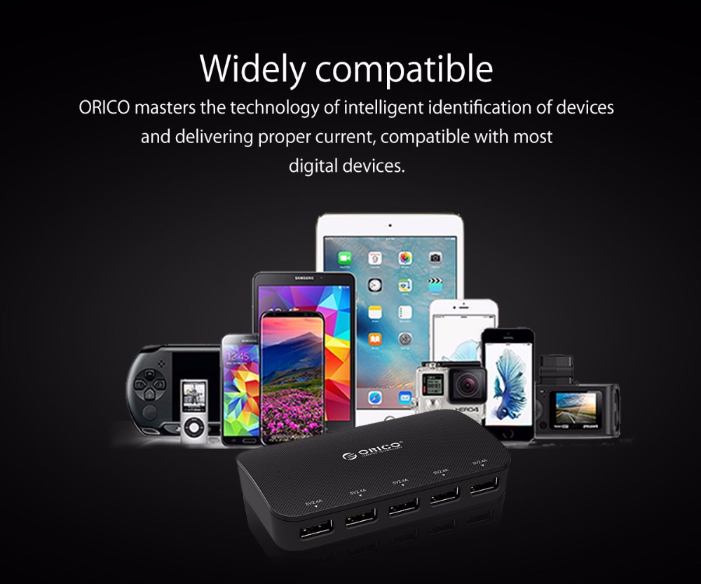 5 USB Ports Car Charger