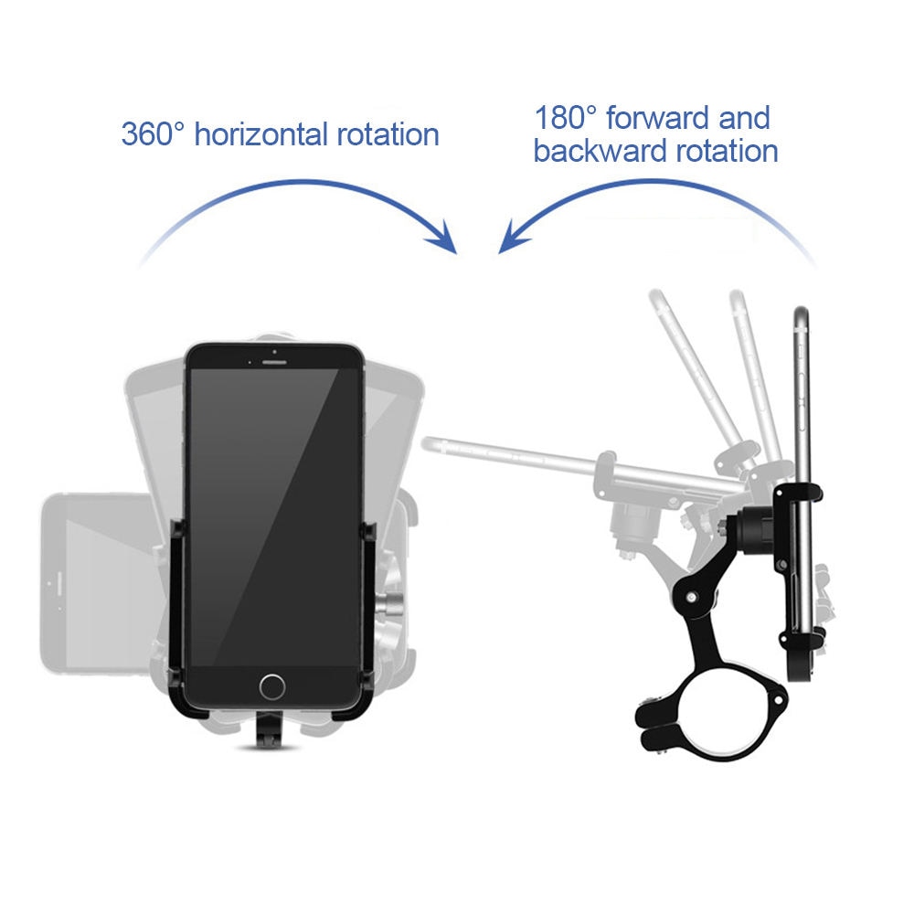 Aluminum Alloy Bike Phone Holder Rack Aluminum Alloy Bike Phone Holder Rack