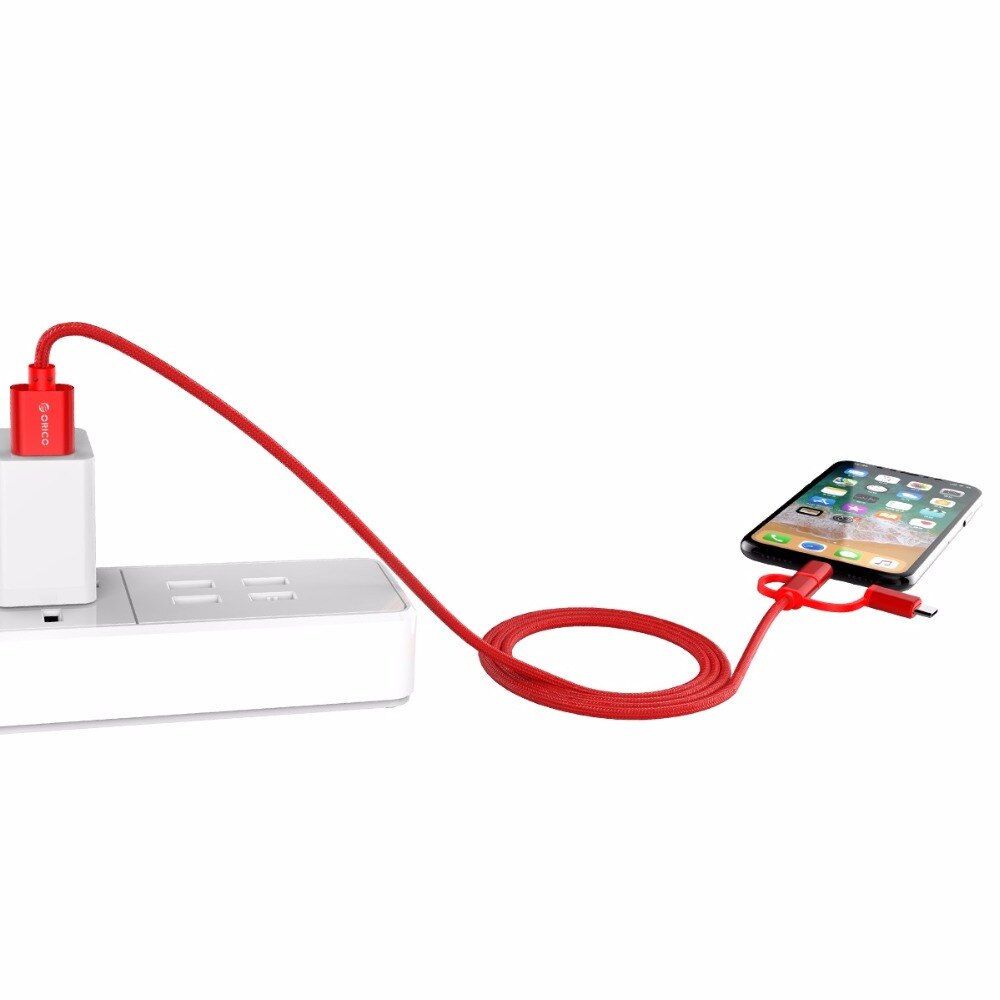 3 in 1 Type C/Micro/Lightning USB Cable 3 in 1 Type C/Micro/Lightning USB Cable