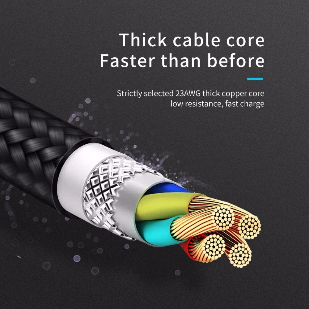 3 in 1 Type C/Micro/Lightning USB Cable 3 in 1 Type C/Micro/Lightning USB Cable