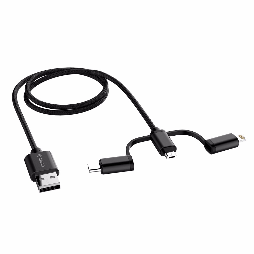 3 in 1 Type C/Micro/Lightning USB Cable 3 in 1 Type C/Micro/Lightning USB Cable