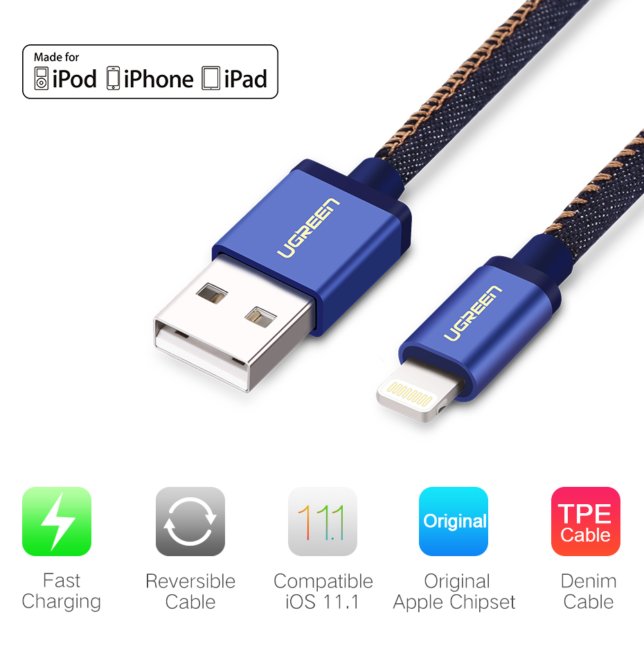 MFi Lightning USB Cable for iPhone