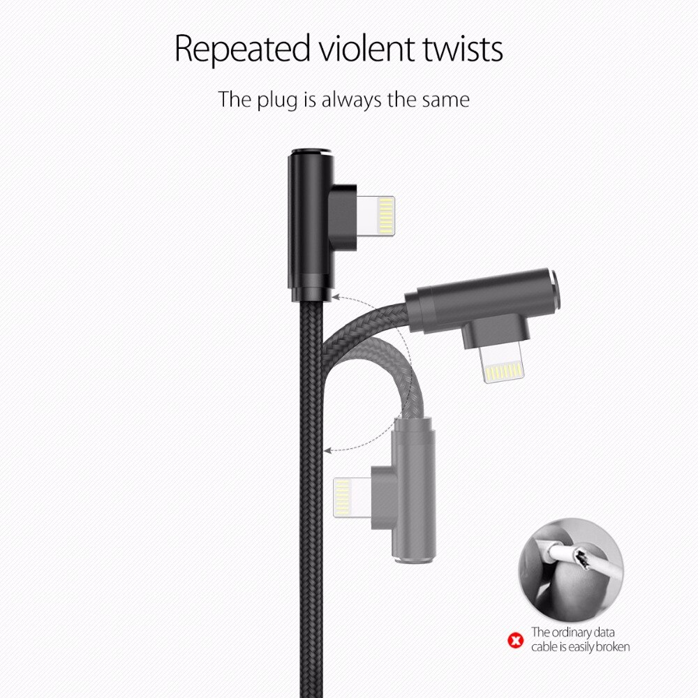 Gamer Friendly USB Lightning/Type-C/Micro Cable Gamer Friendly USB Lightning/Type-C/Micro Cable