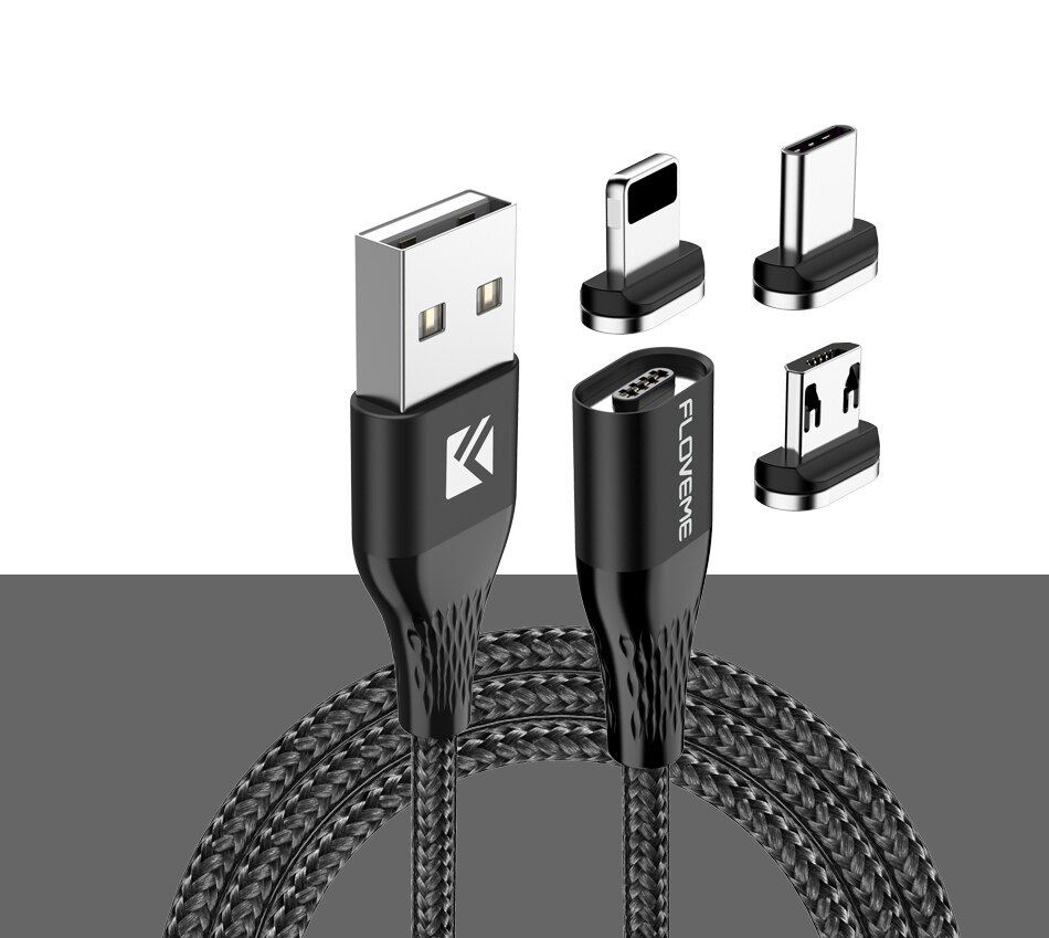 Magnetic USB Charging Cable for Smartphones