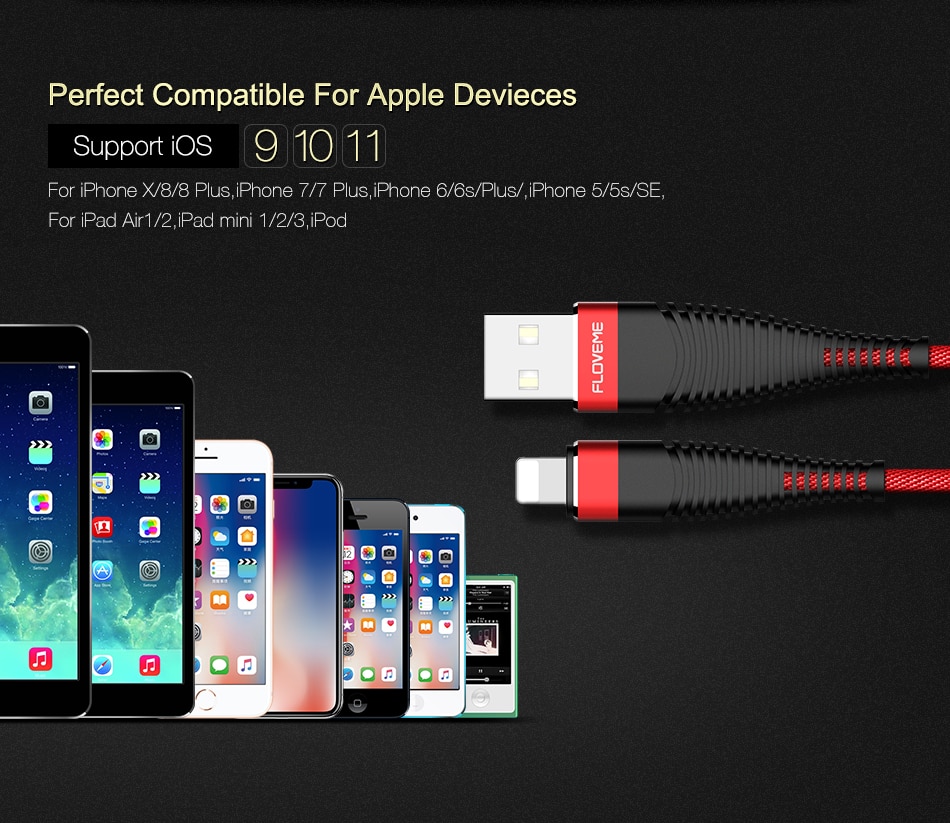 High-Tensile USB Charging Cable for iPhone High-Tensile USB Charging Cable for iPhone
