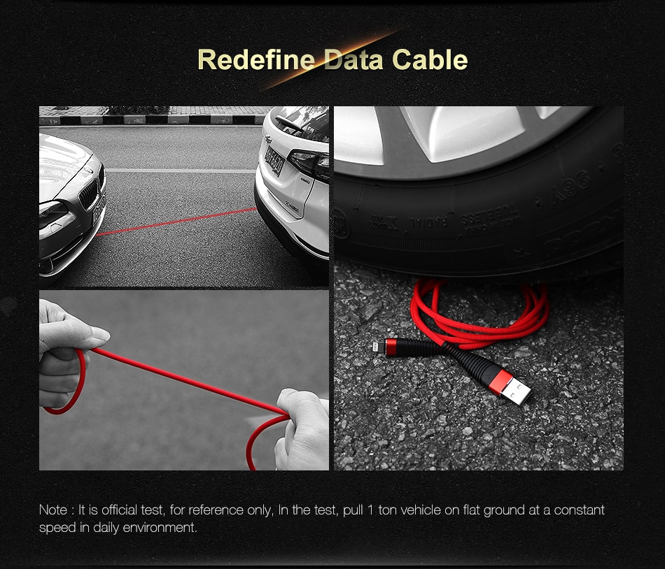 High-Tensile USB Charging Cable for iPhone High-Tensile USB Charging Cable for iPhone