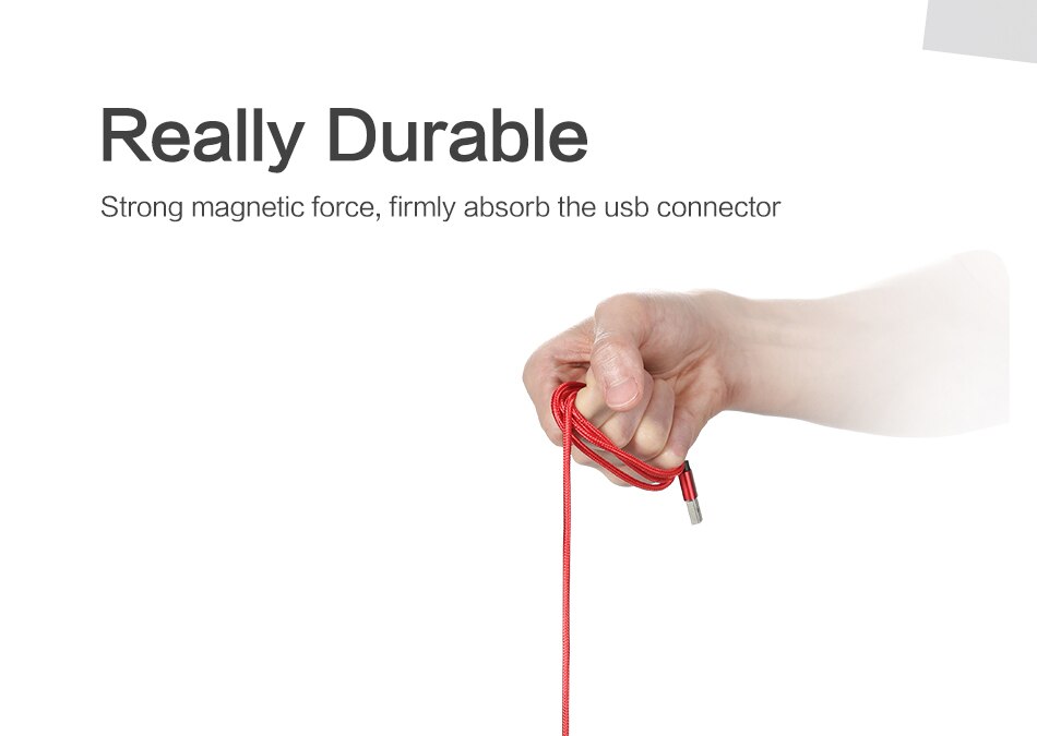 Magnetic Design Charging Cable with LED Indicator