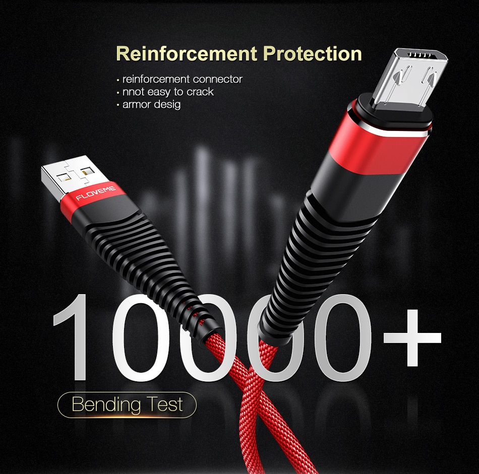 High Tensile Micro USB Charging Cable High Tensile Micro USB Charging Cable