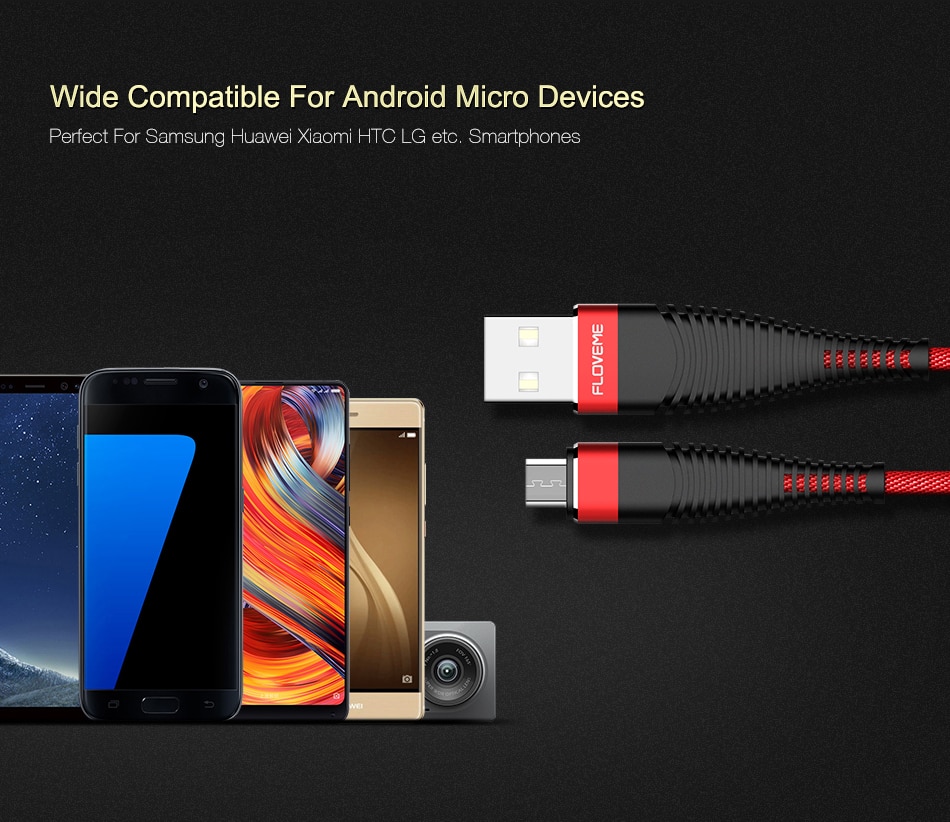 High Tensile Micro USB Charging Cable