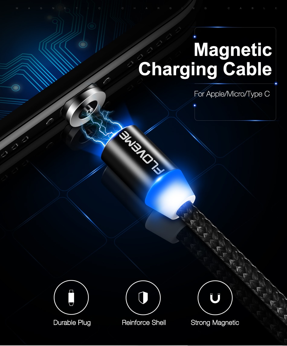 Magnetic Design USB Charging Cable