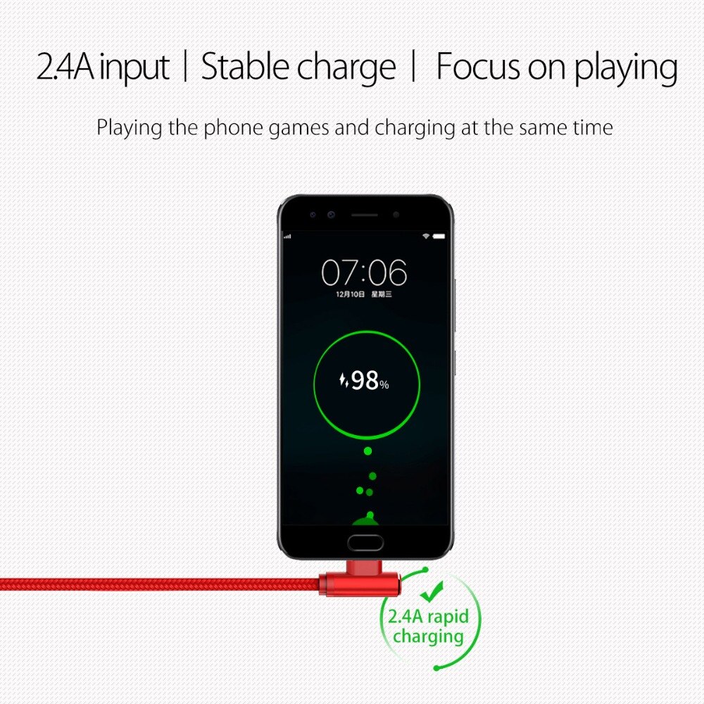 Fast Charge Gamer Friendly Micro USB Cable Fast Charge Gamer Friendly Micro USB Cable