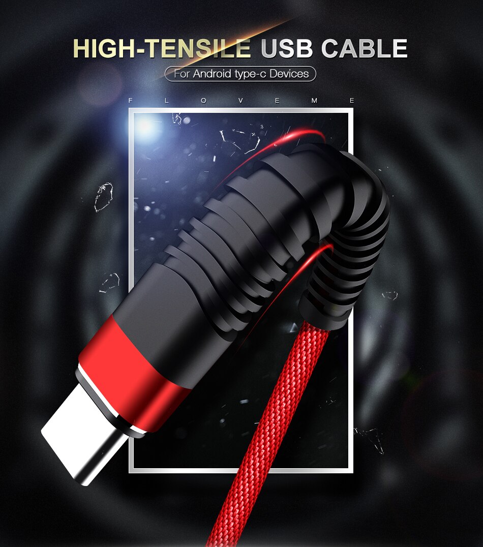 High Tensile Type-C Fast Charging Cable