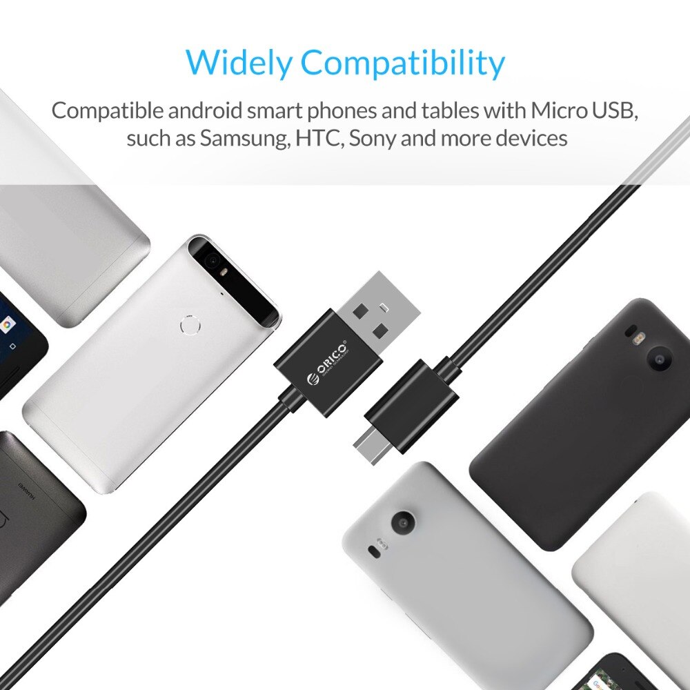 Micro USB 2.0 Charging Cable 5 pcs Set Micro USB 2.0 Charging Cable 5 pcs Set