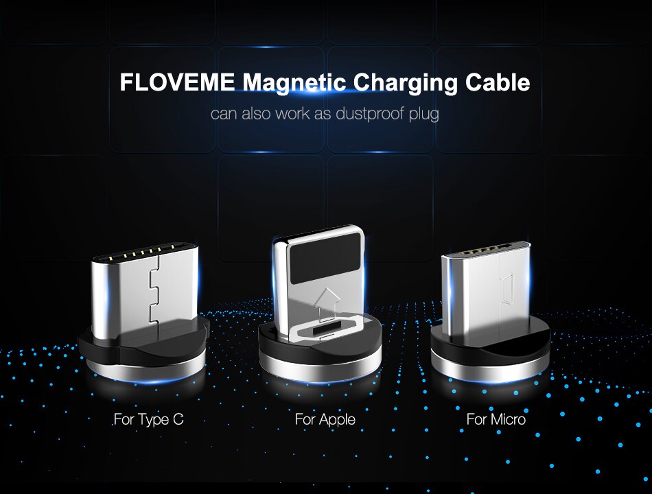 1M Magnetic Design USB Cable