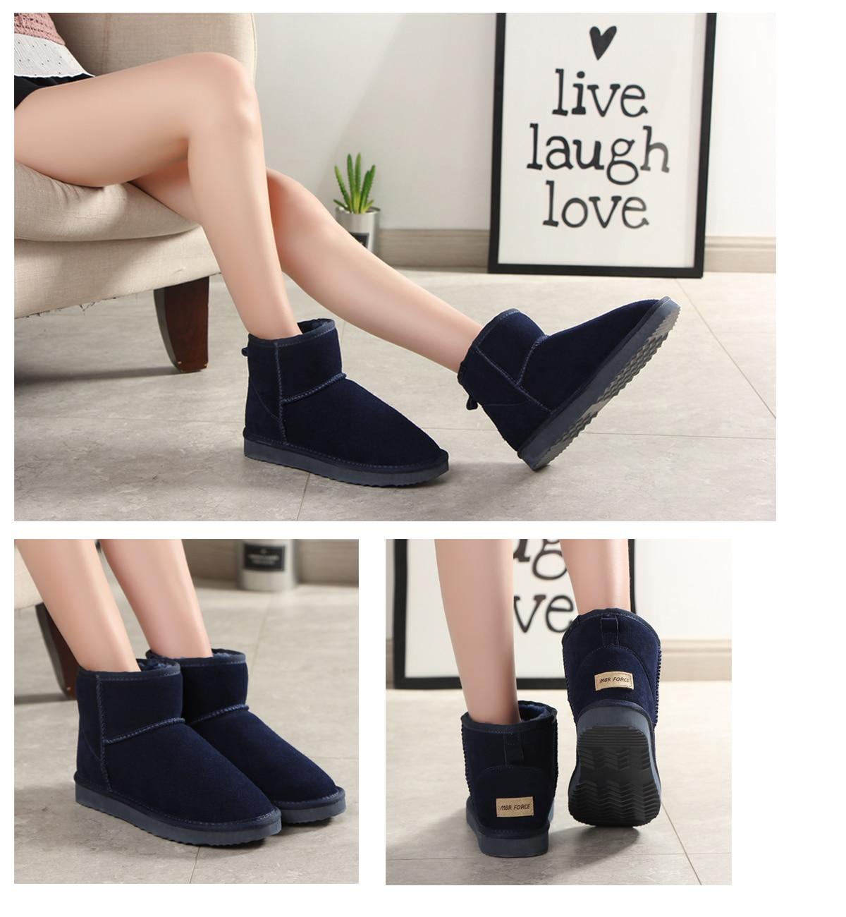 Winter Soft Ankle Boots for Women