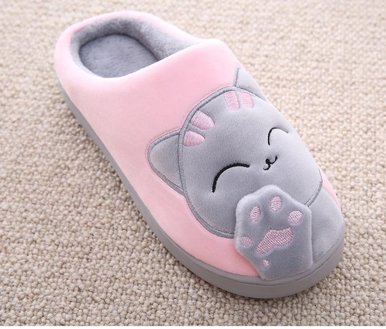 Women`s Winter Non-Slip Soft Slippers