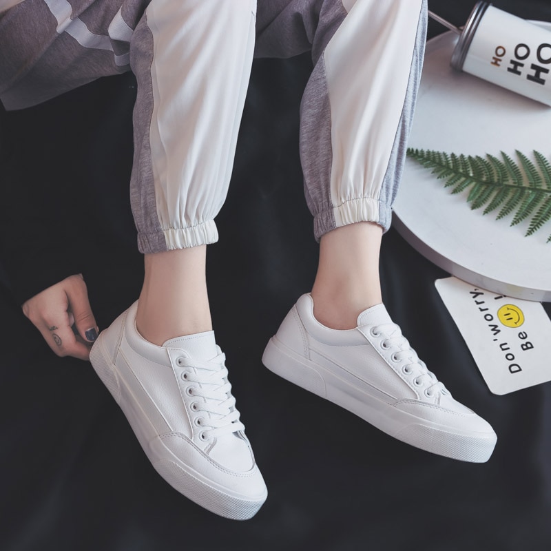 Women's Fashion Casual Plain Coloured Sneakers
