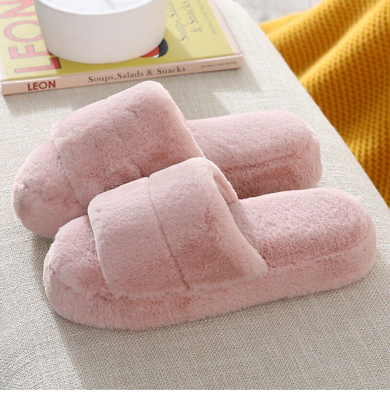 Women's Plush Winter Warm Home Slippers
