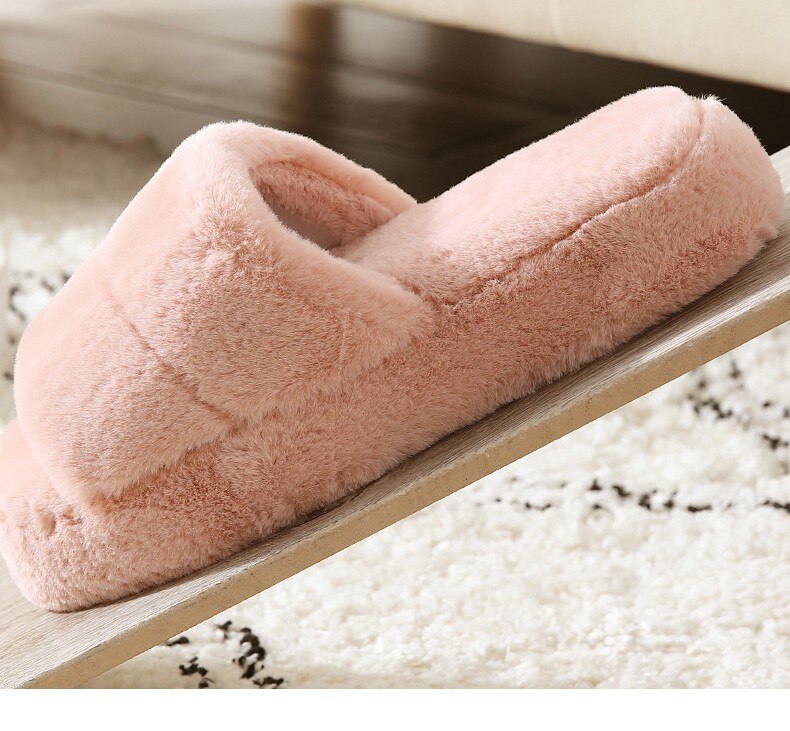 Women's Plush Winter Warm Home Slippers