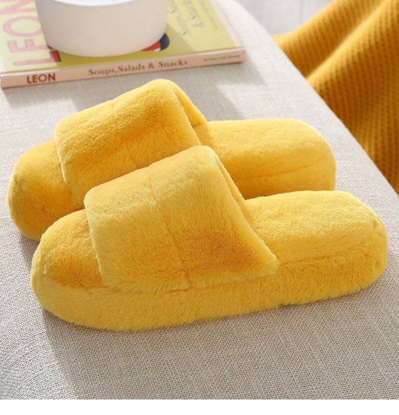 Women's Plush Winter Warm Home Slippers
