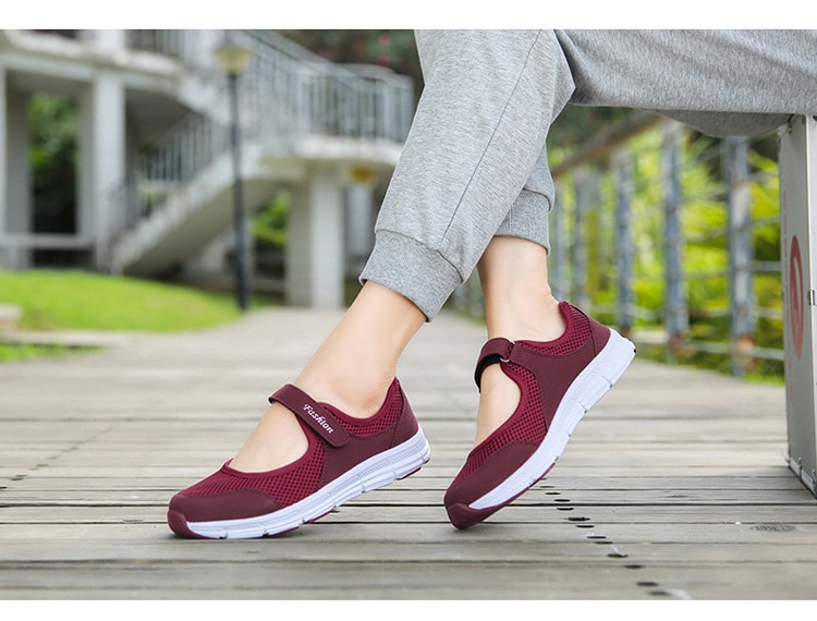 Women's Breathing Mesh Flats