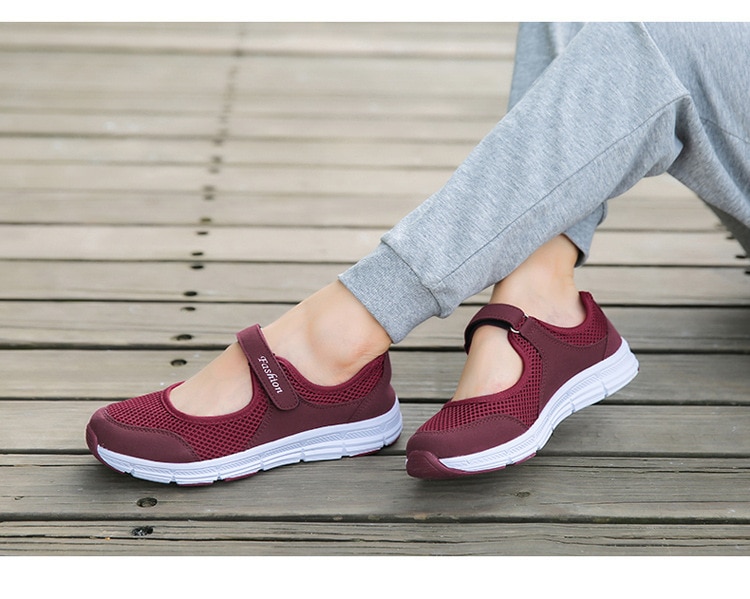 Women's Breathing Mesh Flats