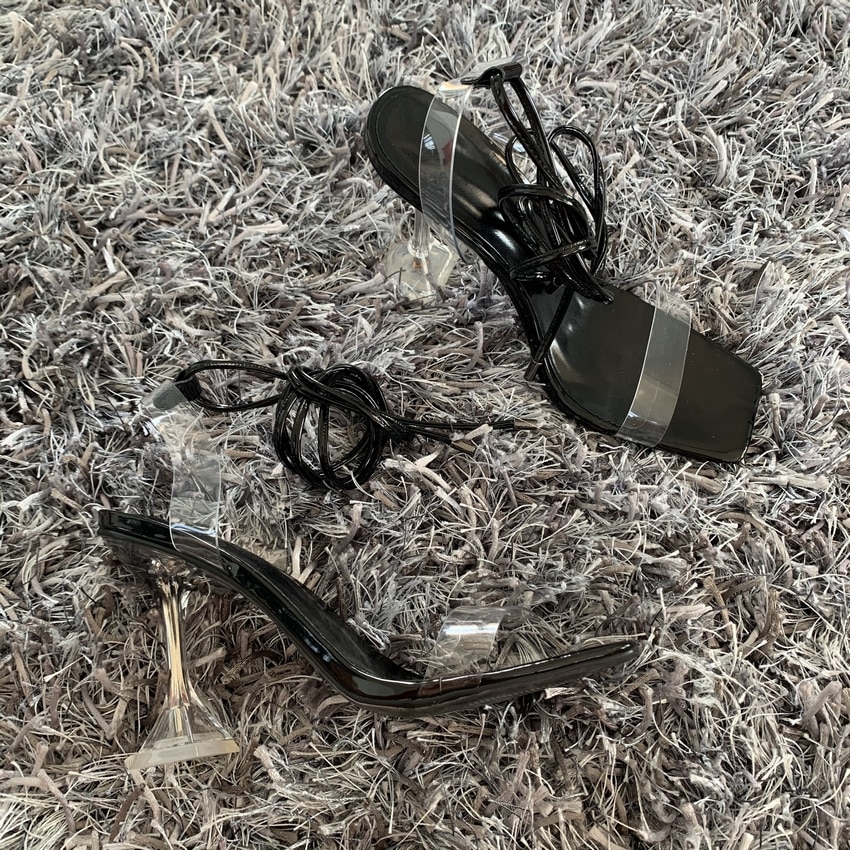 Ankle Cross Strap Sandals