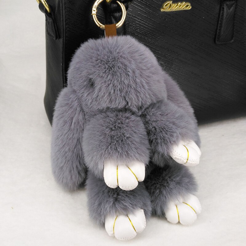 Car Keychain Plush Rabbit Car Keychain Plush Rabbit