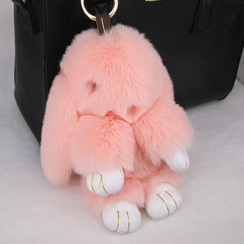 Car Keychain Plush Rabbit Car Keychain Plush Rabbit