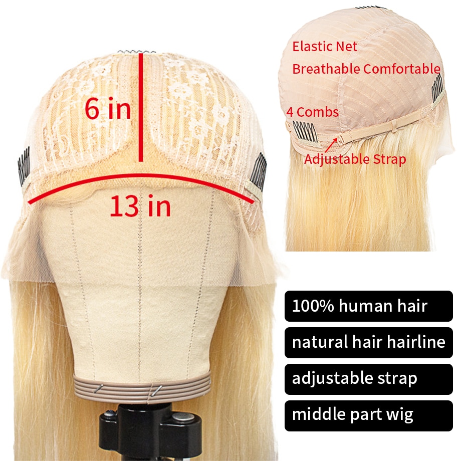 Honey Blonde Brazilian Hair Wig