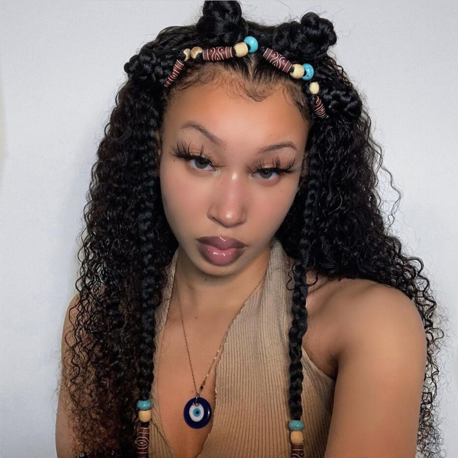 Curly Human Hair Wig Curly Human Hair Wig