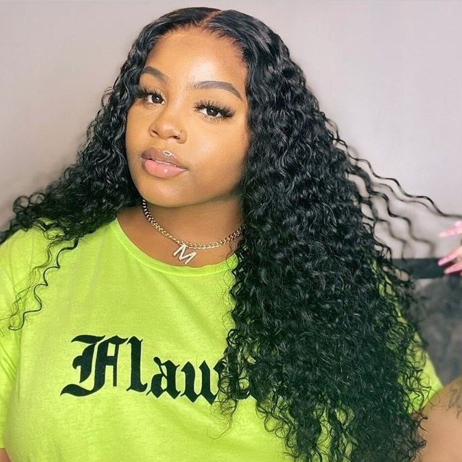 Curly Human Hair Wig Curly Human Hair Wig