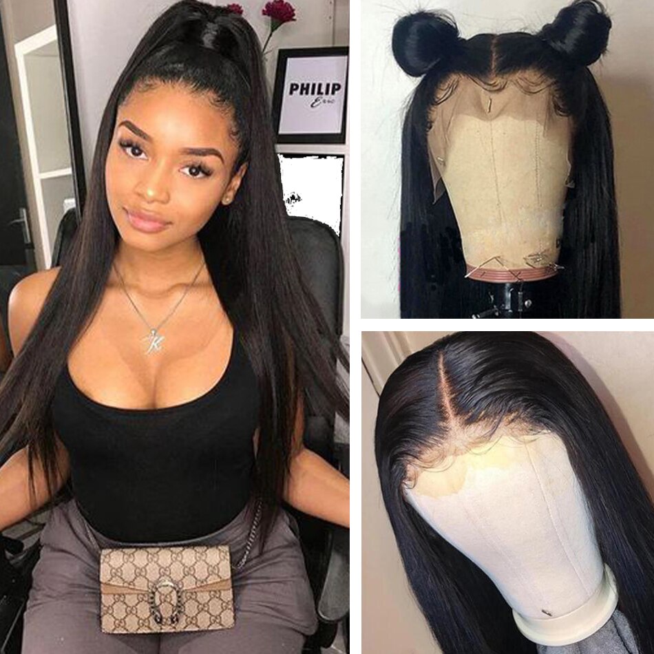 Straight Lace Front Human Hair Wig Straight Lace Front Human Hair Wig