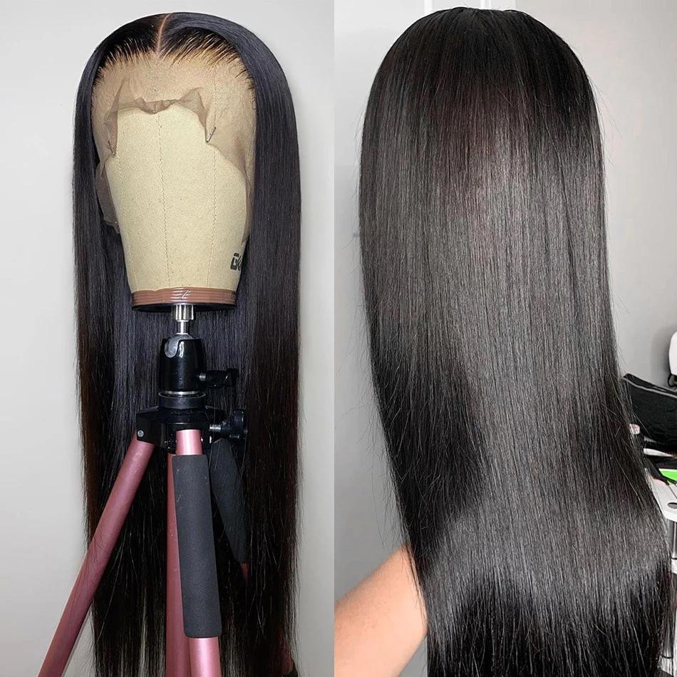 Straight Human Hair Lace Wig Straight Human Hair Lace Wig