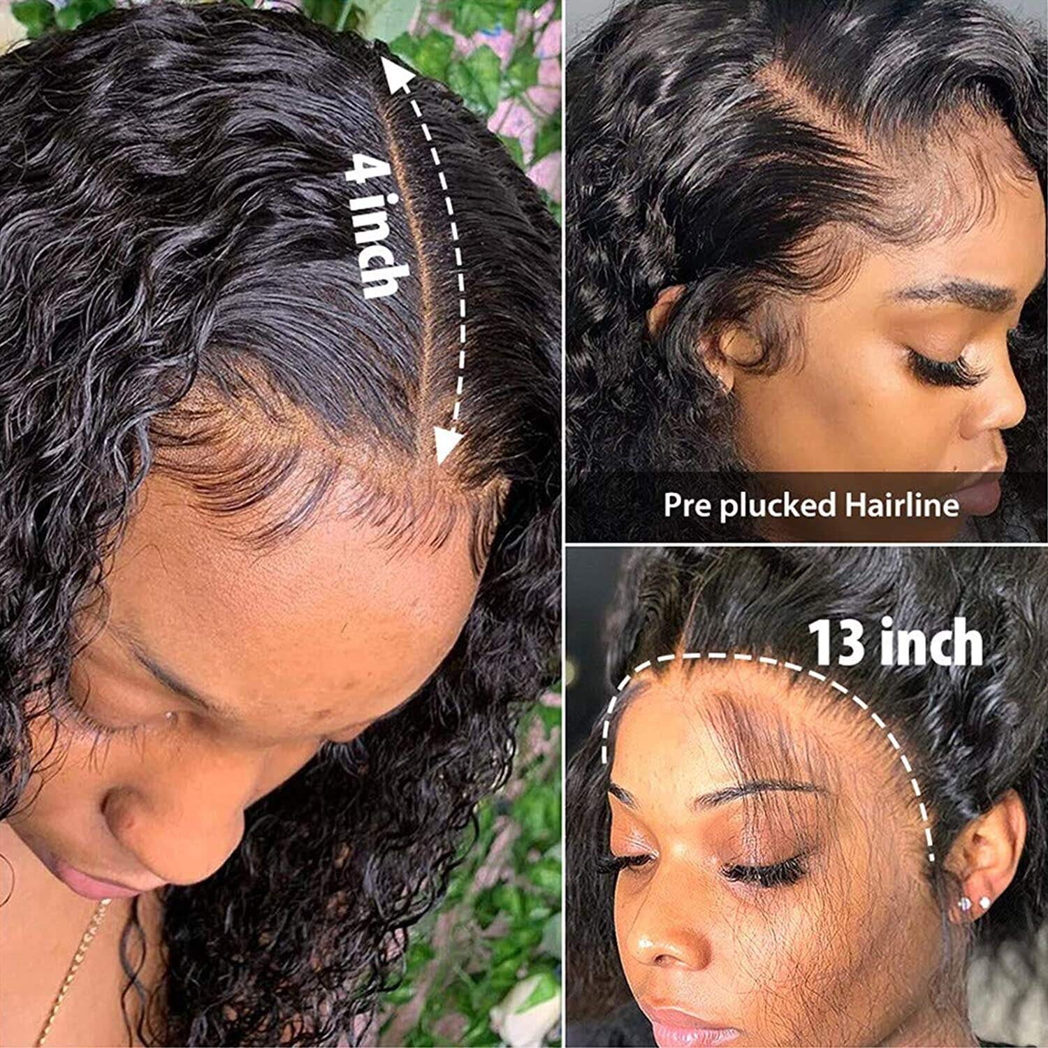 Deep Wave Frontal Human Hair Lace Wig Deep Wave Frontal Human Hair Lace Wig