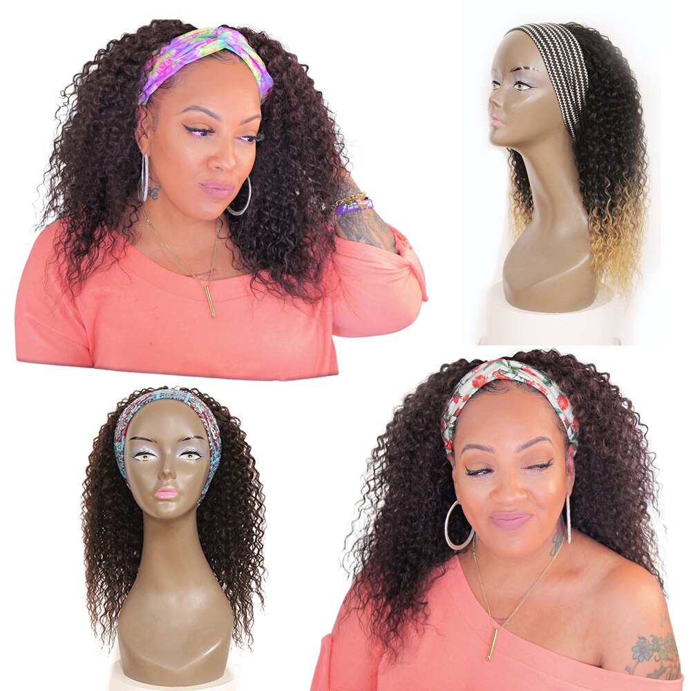 Kinky Synthetic Hair Headband Wig Kinky Synthetic Hair Headband Wig