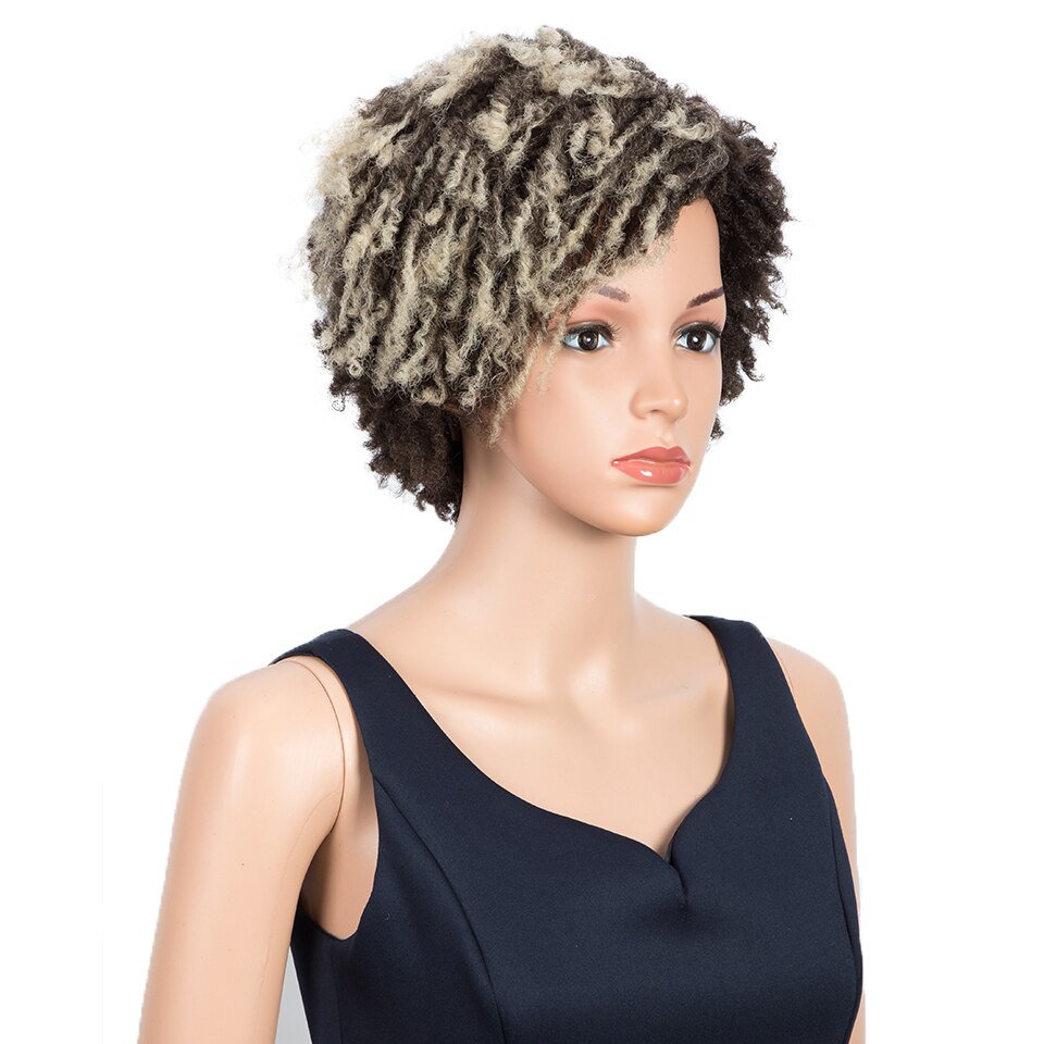 Short Dreadlocks Synthetic Hair Wig Short Dreadlocks Synthetic Hair Wig
