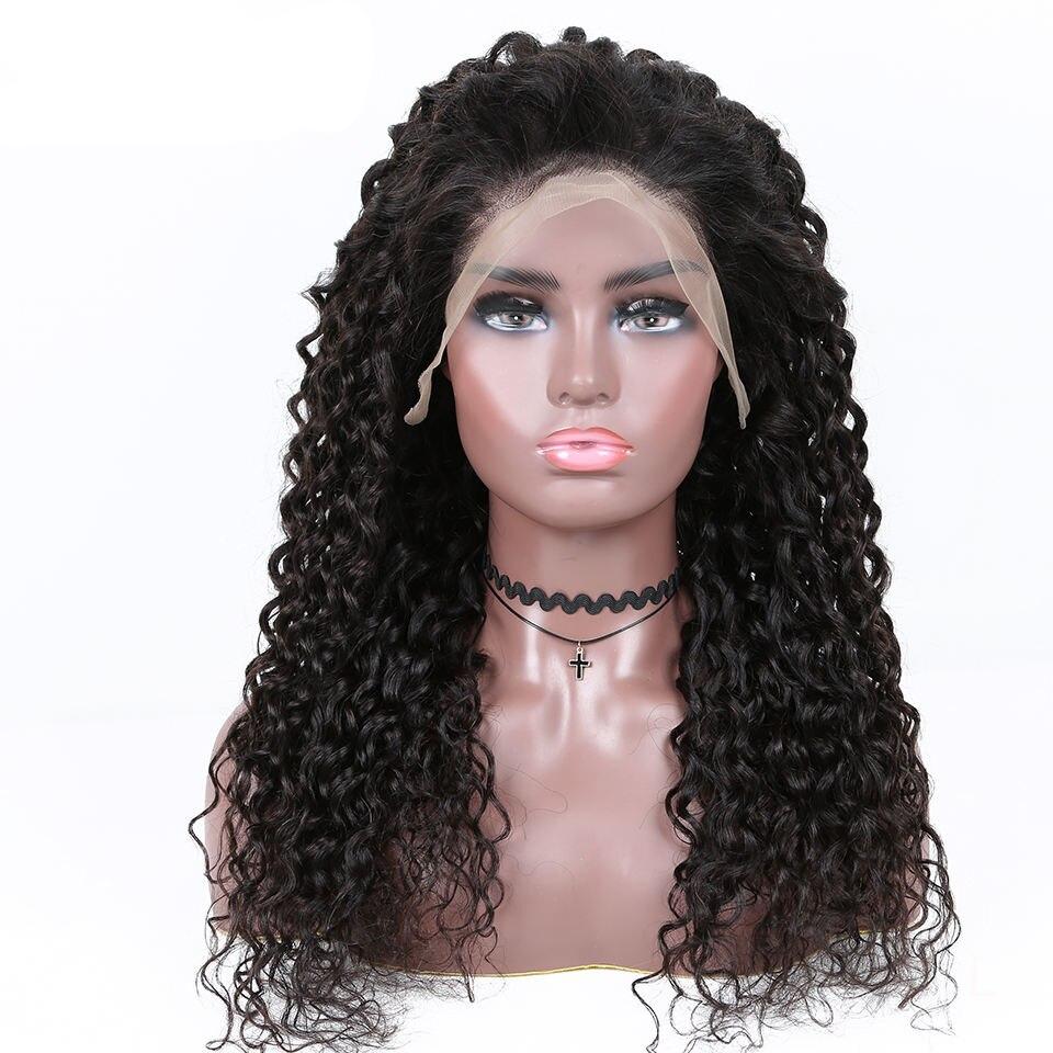 Transparent Lace Water Wave Wig