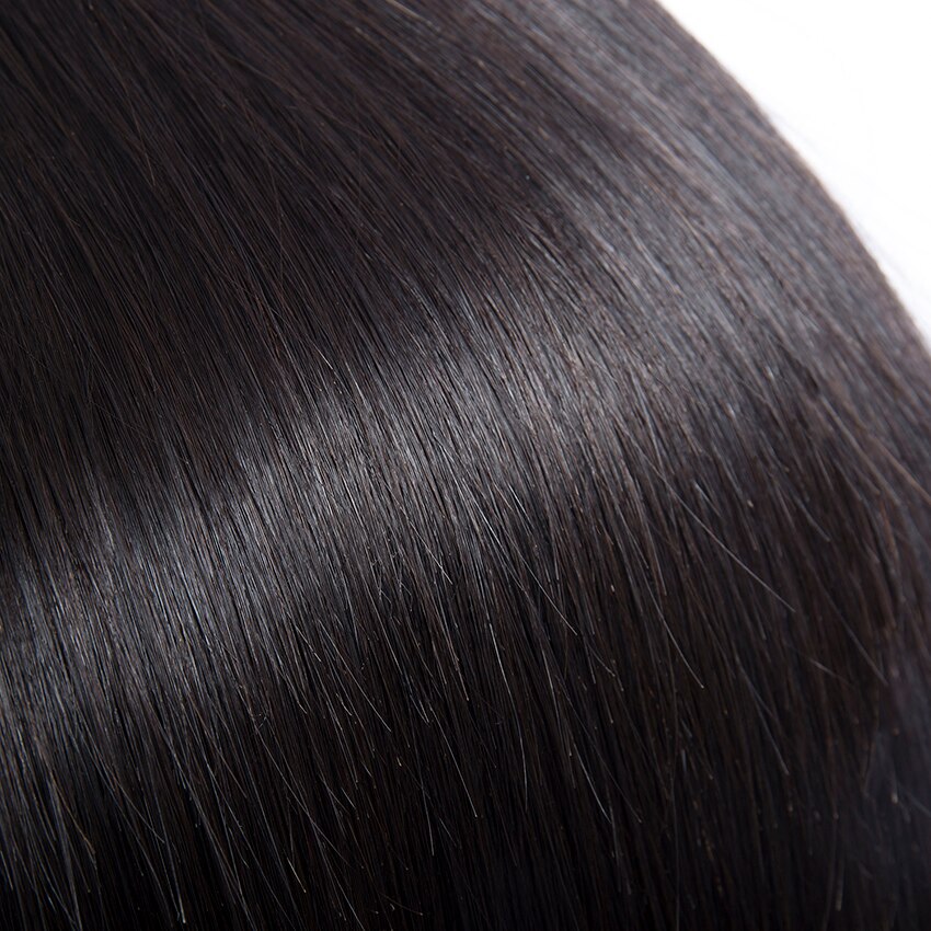 Peruvian Straight Black Hair Bundles