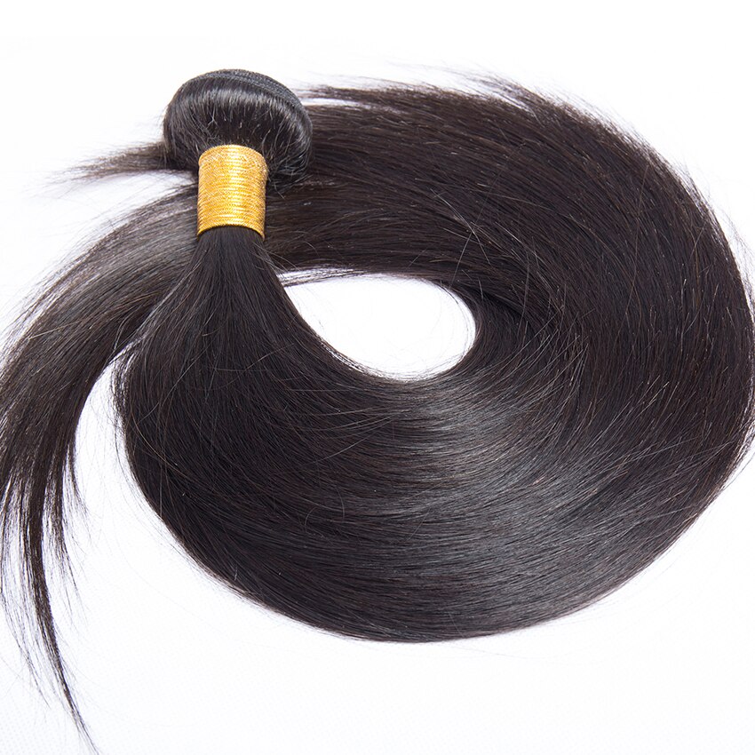 Peruvian Straight Black Hair Bundles